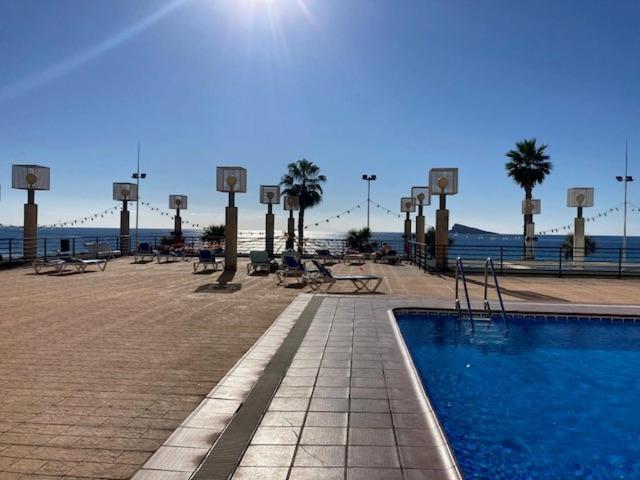 Santa Margarita, Benidorm Levante, 1St Line, Frontal Seaview, Ocean Terrace 아파트 외부 사진